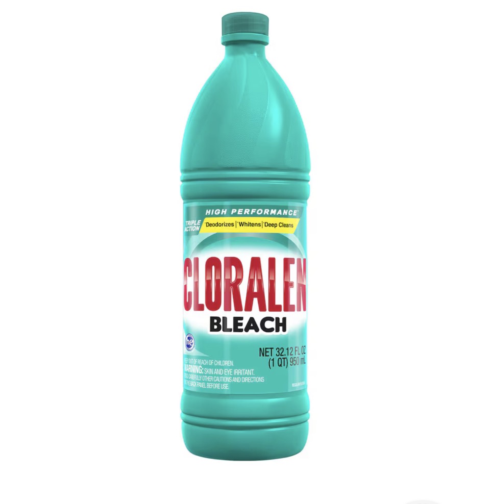 Cloralen powerful triple action liquid bleach 32.12 fl oz