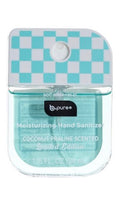 Moisturizing Coconut Praline Scented Hand Sanitizer With Checkered Cap 1.15 Oz