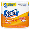 Scott Comfort Plus 1-Ply Bathroom Tissue, 4-ct. Pack