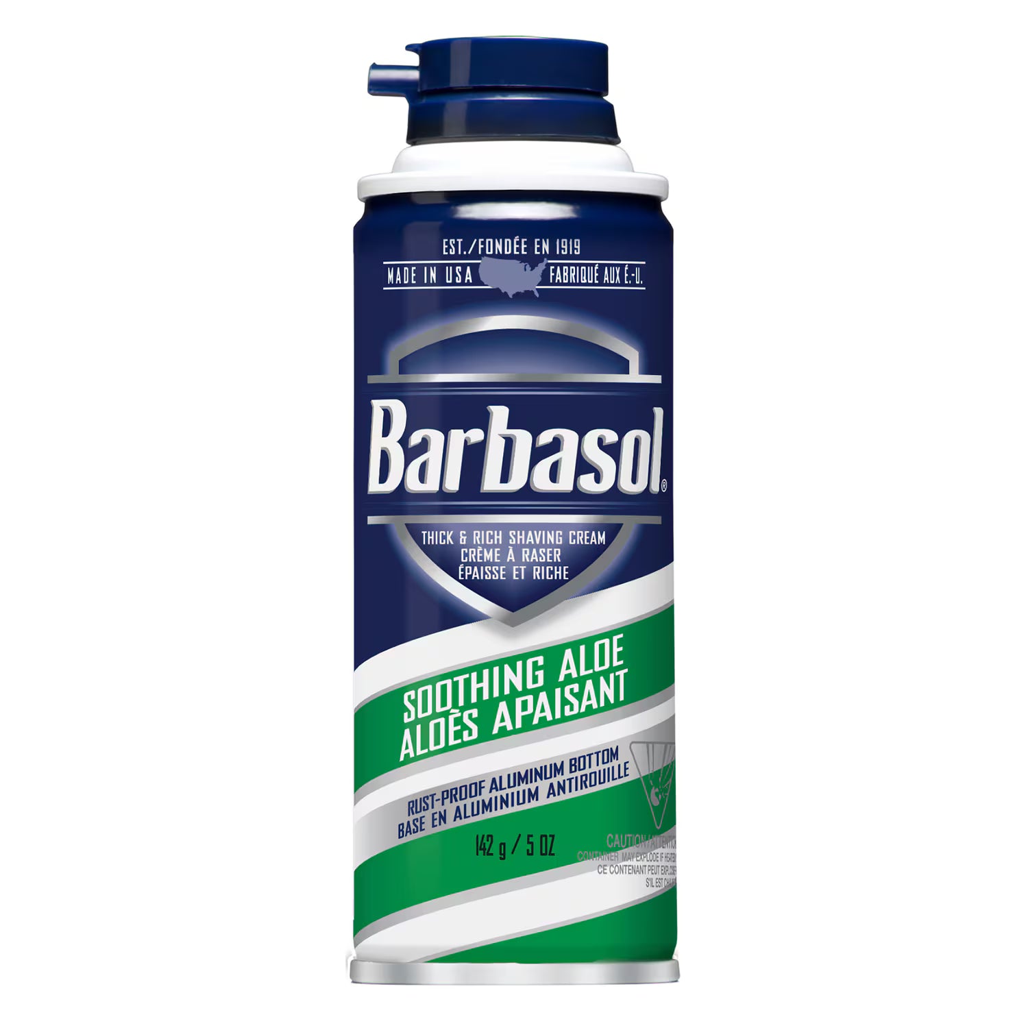 Barbasol Soothing Aloe Shaving Cream, 5 Oz