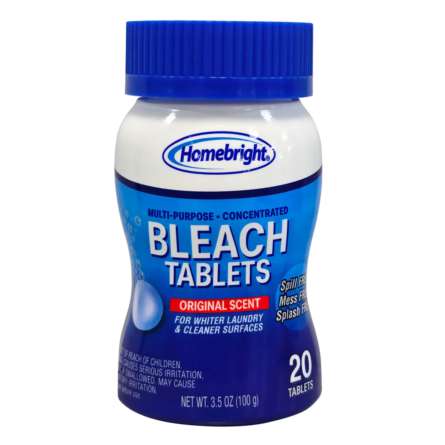 Multi-Purpose Concentrated Bleach Tablets, 20-ct. Pack