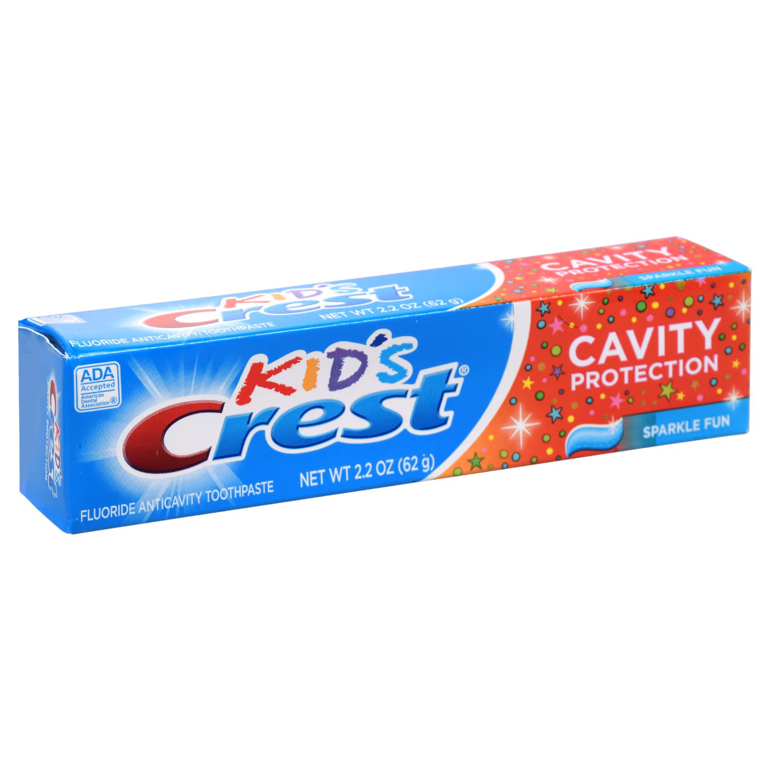 Crest Kids Cavity Protection Sparkle Fun Toothpaste, 2.2 oz. Tubes