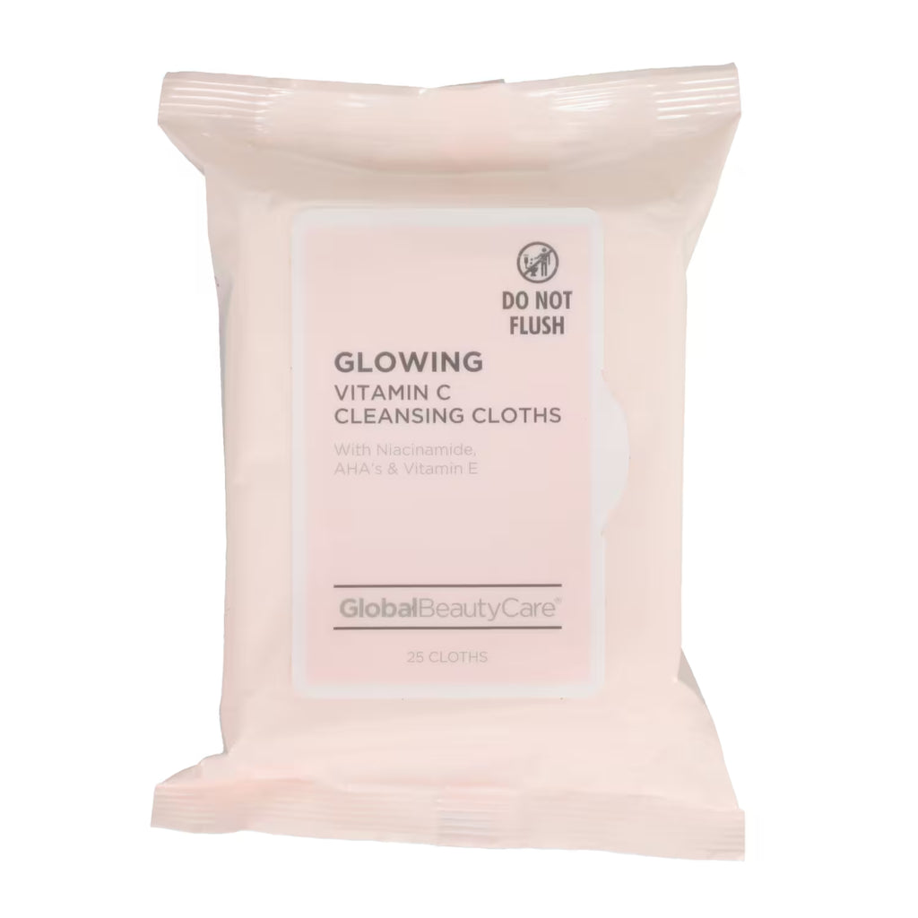 Global Beauty Care Vitamin C Cleansing Cloth, 25-pc Pack