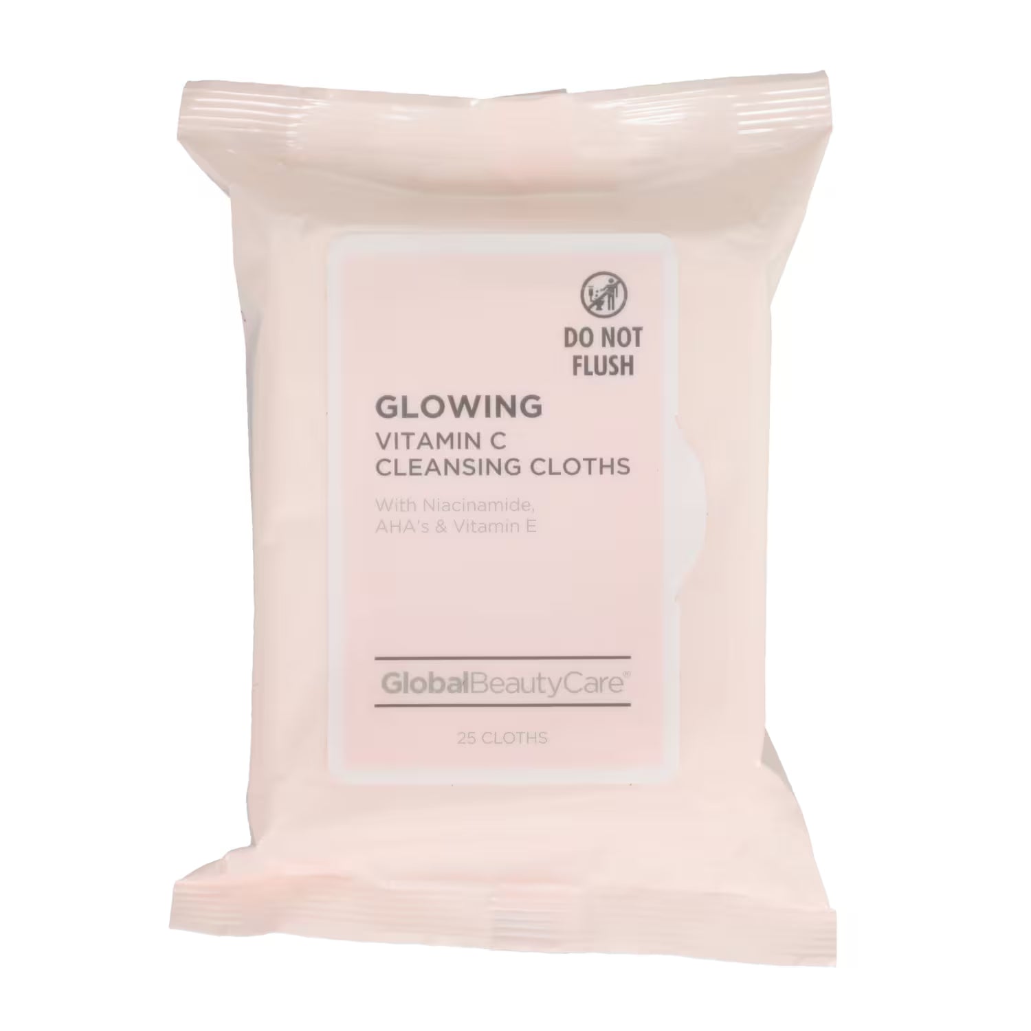 Global Beauty Care Vitamin C Cleansing Cloth, 25-pc Pack