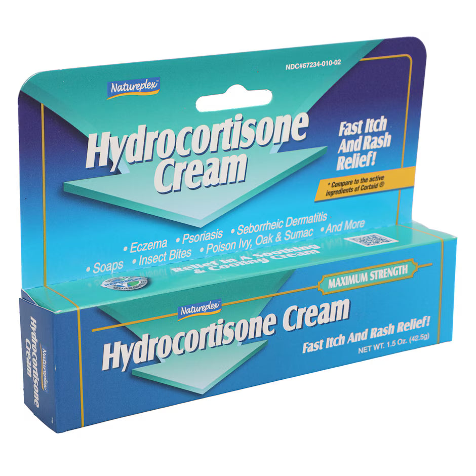 Maximum Strength Hydrocortisone Cream, 1.5 Oz