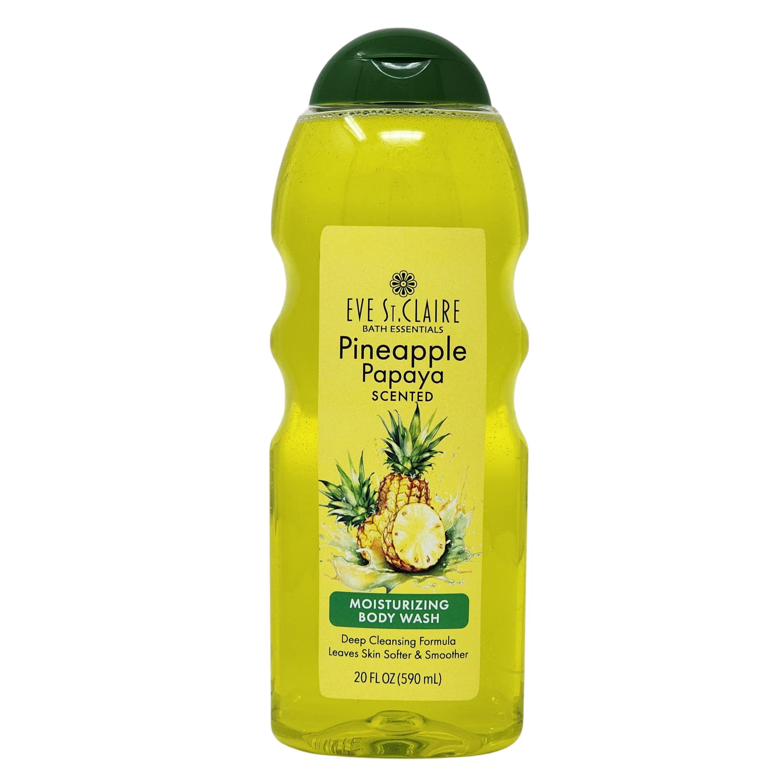 Eves St. Claire Pineapple Papaya Scented Body Wash, 20 Oz
