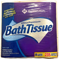 Member's Mark Ultra Premium 2-Ply Toilet Paper 9 rolls, 235 sheets/roll