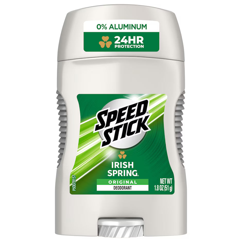 Speed Stick Irish Spring Original Deodorant, 1.8 oz. Sticks