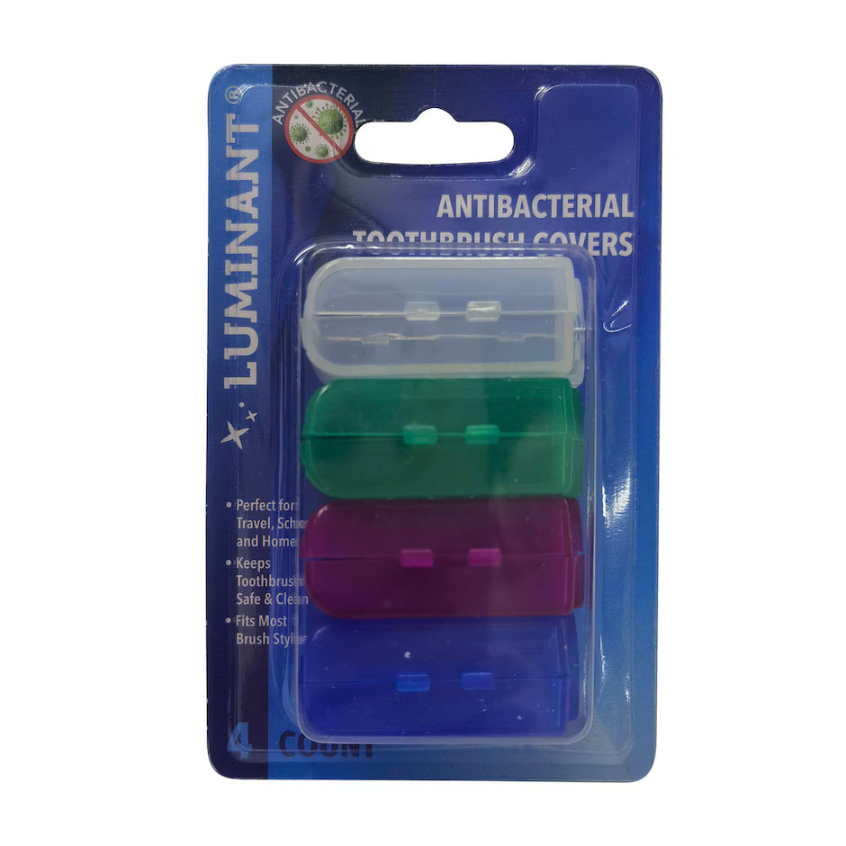 Antibacterial Toothbrush Covers, 4-ct. Pack