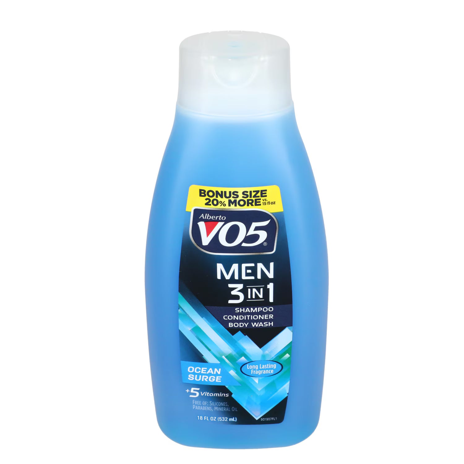 VO5 Men's 3-in-1 Ocean Surge Shower Soap, 18 0z.